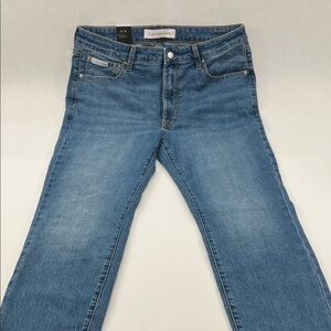 Calvin Klein Women High Rise stretch skinny Jeans Storm Blue